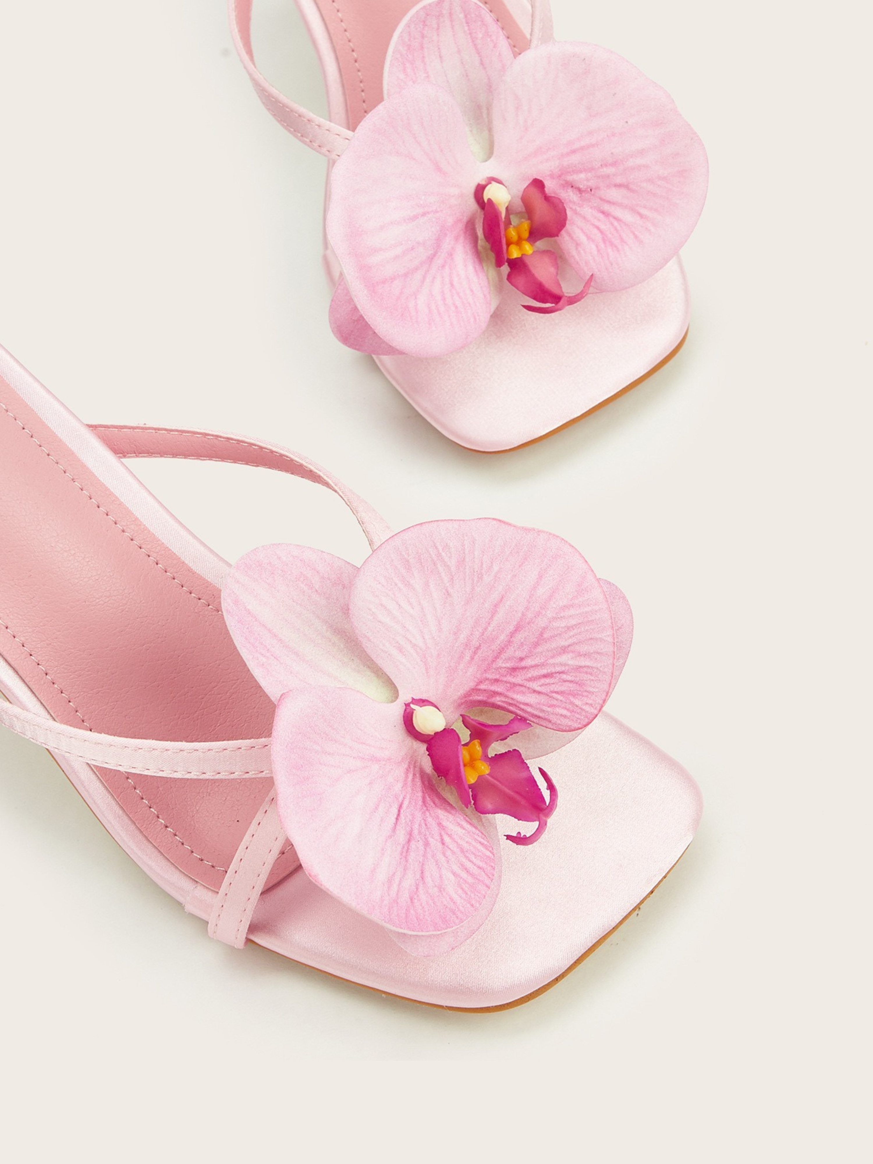 Orelia Floral Heeled Sandals