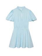 Mirel Colette Polka Dot Mini Dress