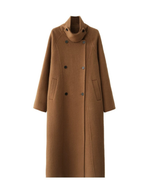 Luna Longline Double-Breasted Coat