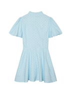 Mirel Colette Polka Dot Mini Dress