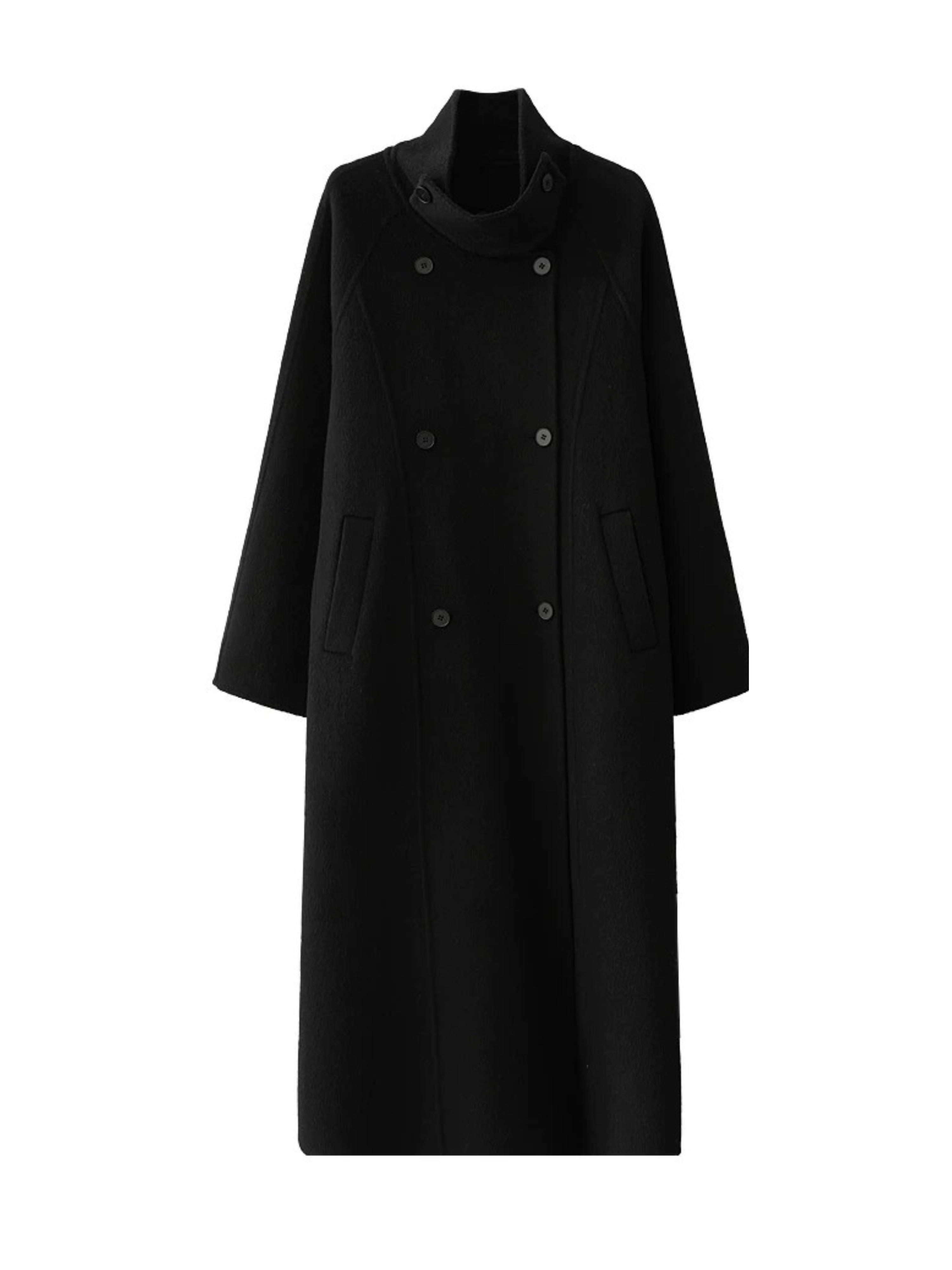 Luna Longline Double-Breasted Coat