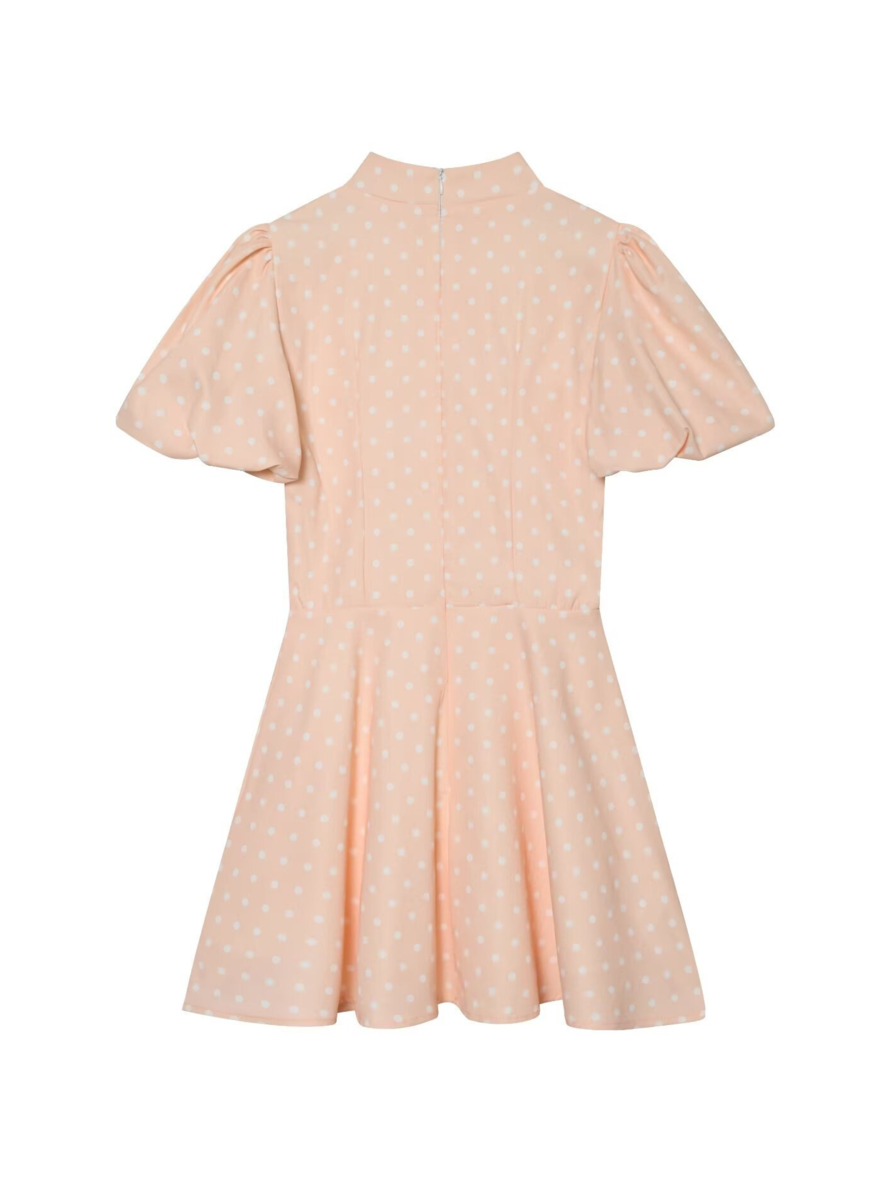 Mirel Colette Polka Dot Mini Dress