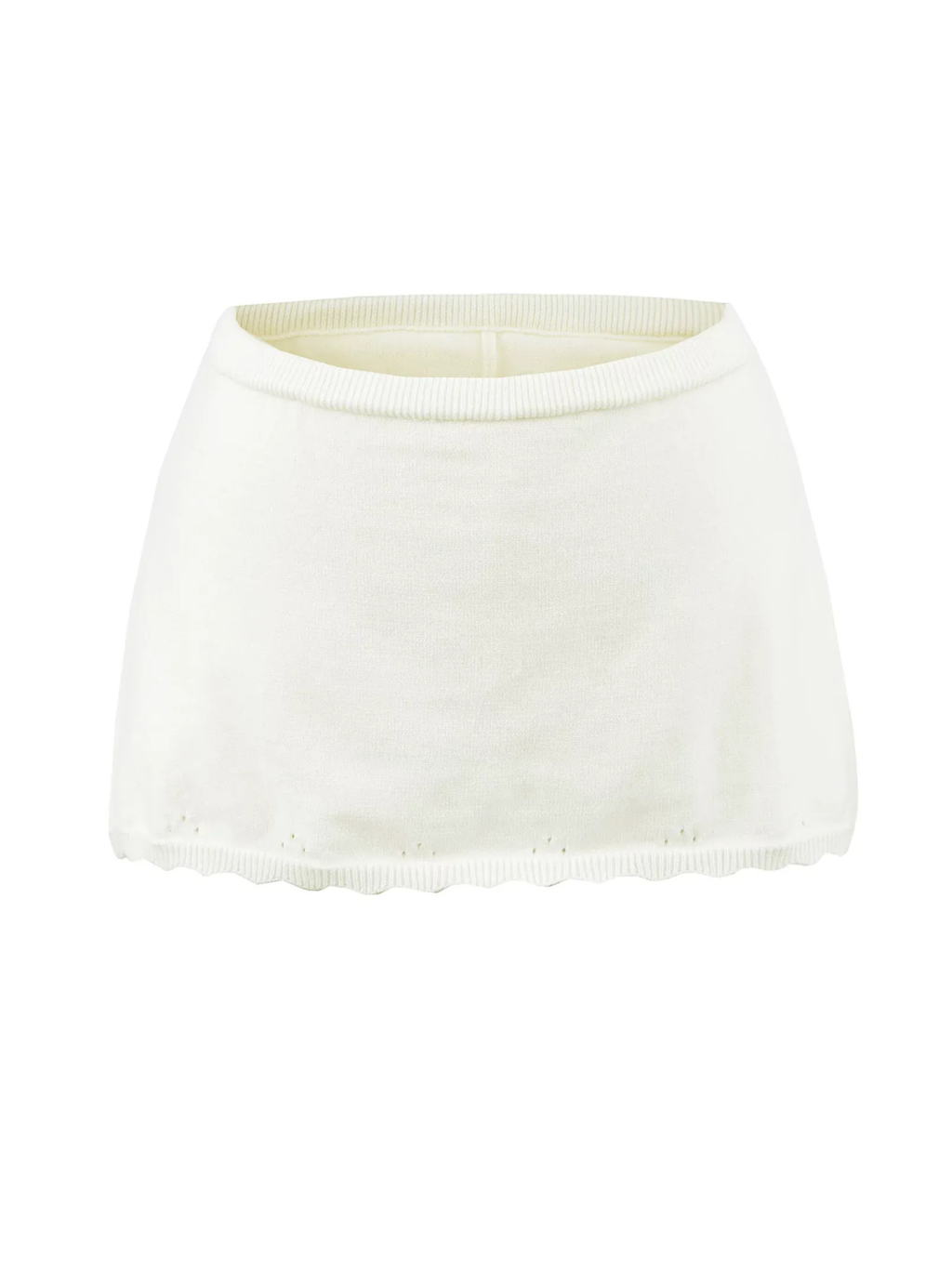 Zoya Eyelet Knit Top & Mini Skirt Set