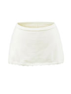 Zoya Eyelet Knit Top & Mini Skirt Set