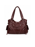 Kallie Vintage Oversized Shoulder Bag