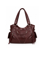 Kallie Vintage Oversized Shoulder Bag