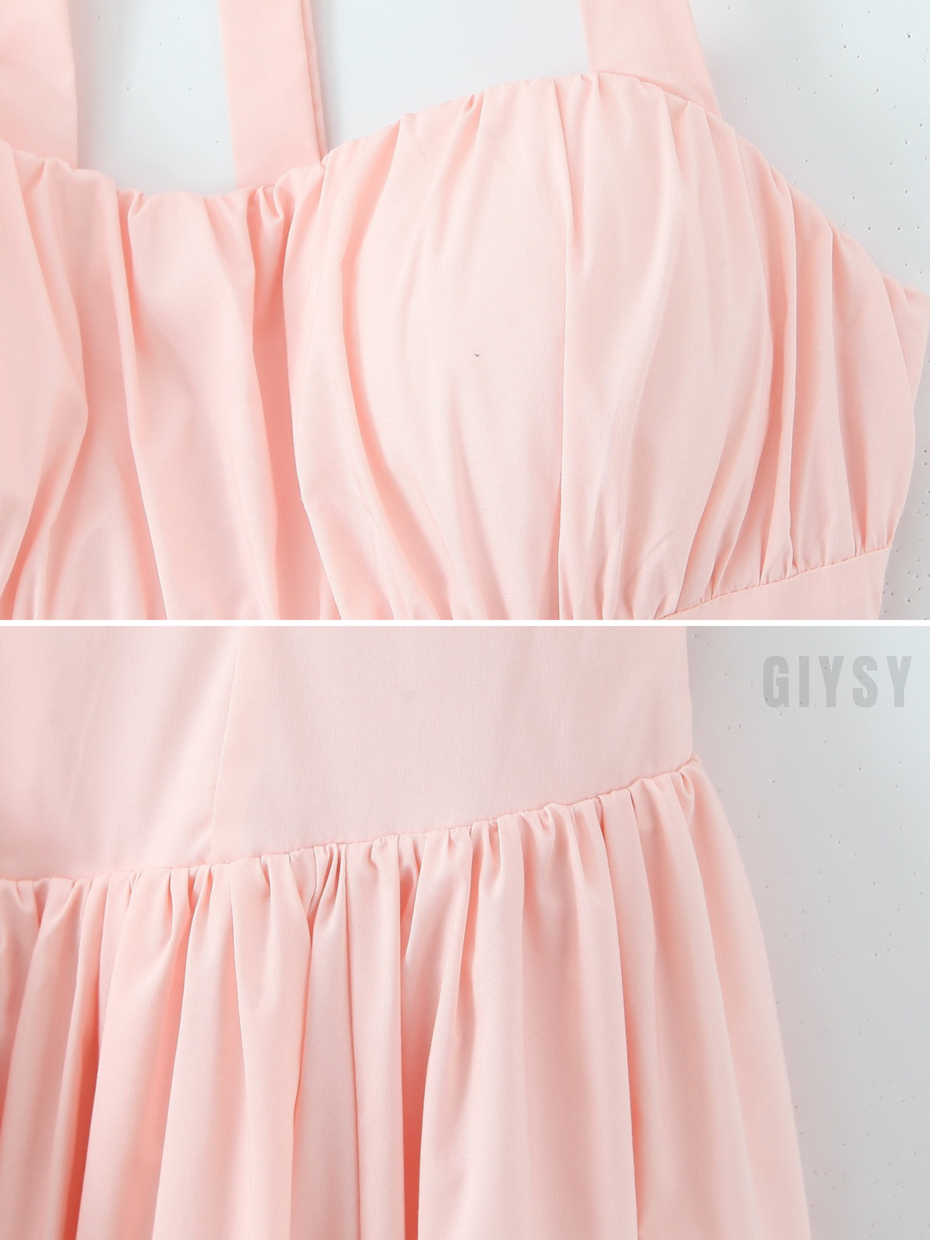 Amelie Lace-Up Halter Maxi Dress