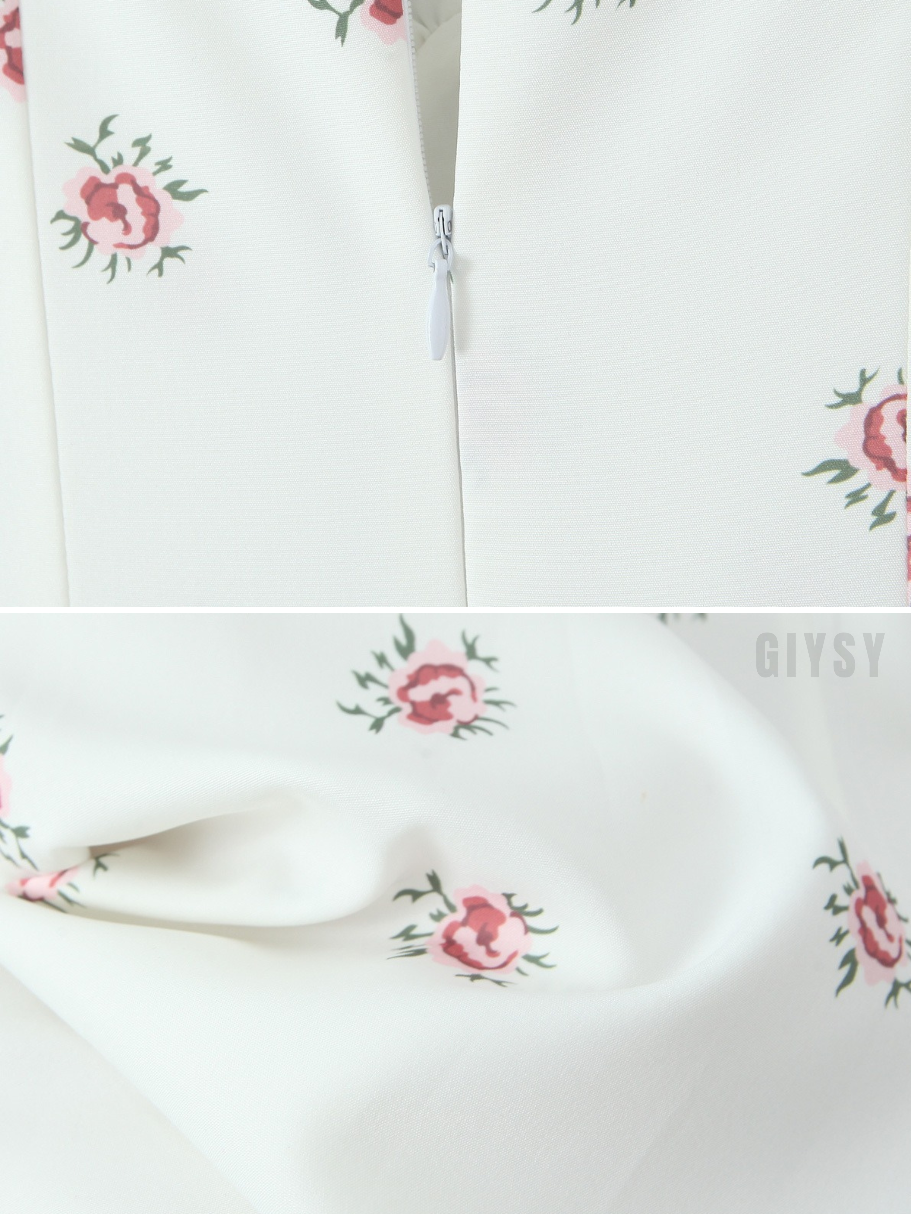 Delia Floral Cross-Back Midi Dress
