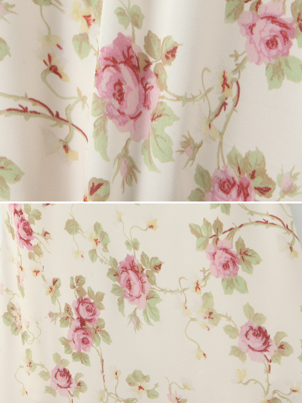 Sarya Lace Cup Floral Midi Dress