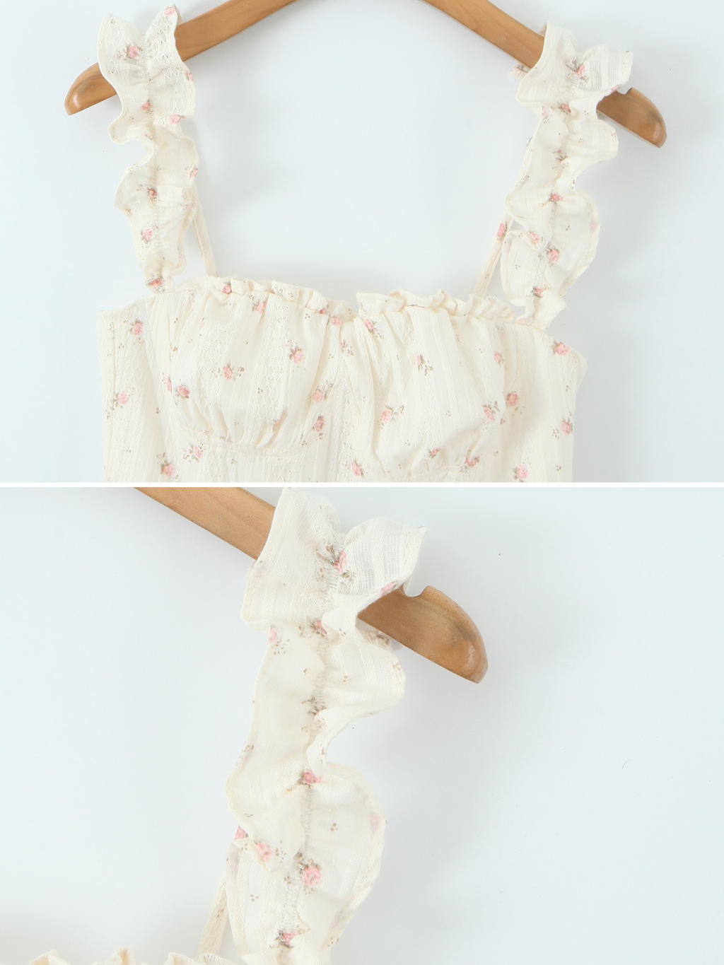 Lorena Corset Top & Ruffle Mini Skirt Set