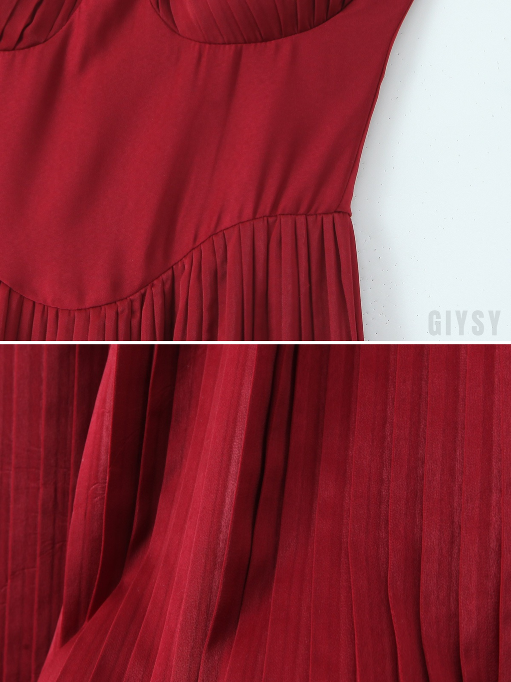Nayeli Strapless Pleated Maxi Dress