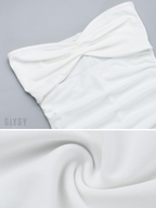 Roseth Cut-Out Ruched Maxi Dress