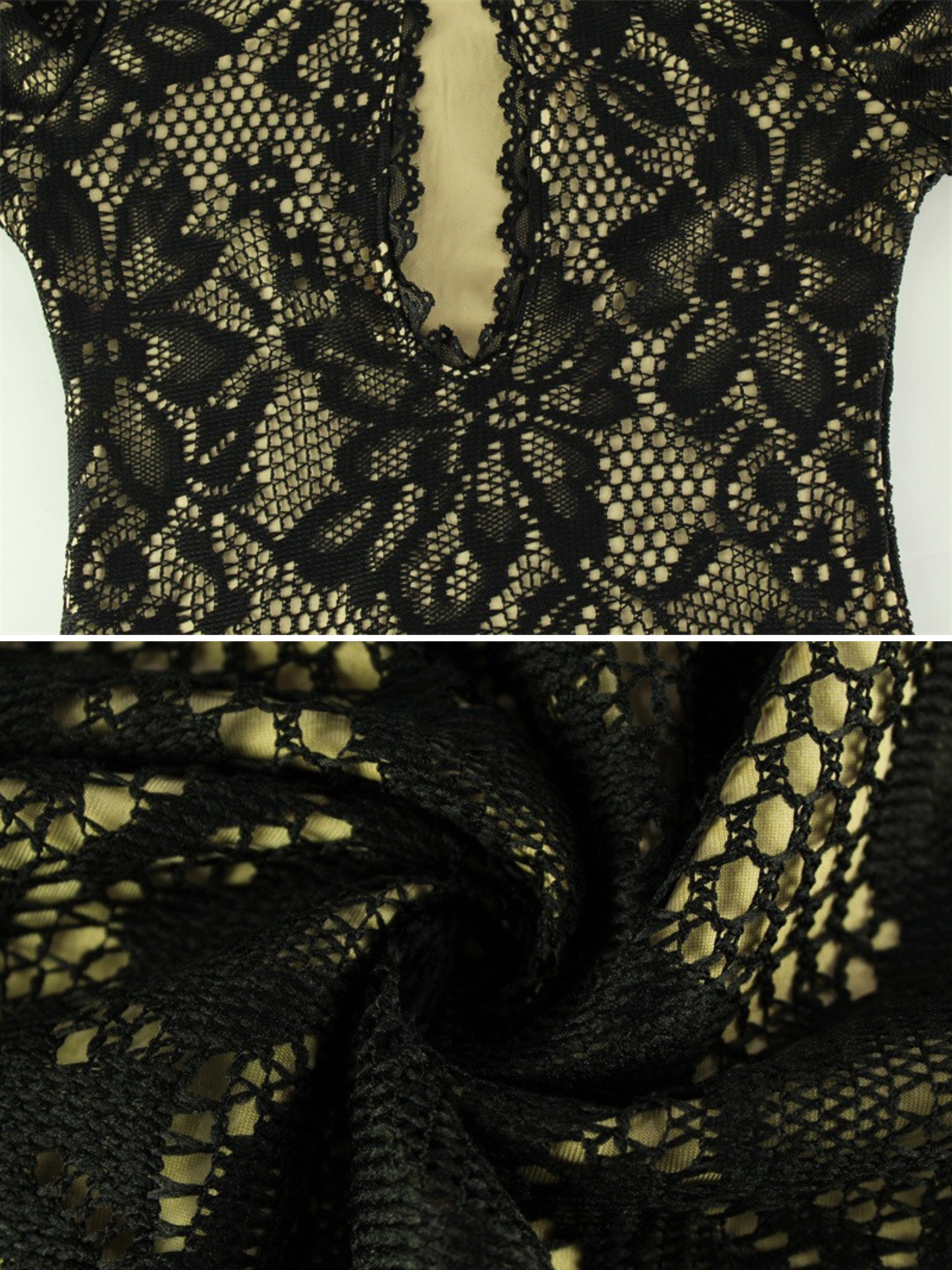 Nairi Floral Lace Midi Dress