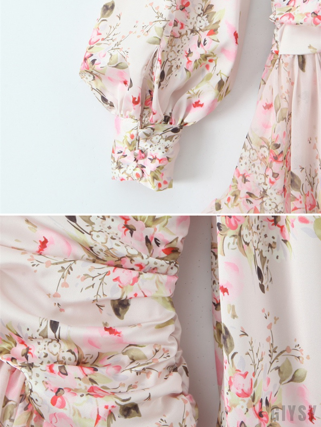 Nivya Floral Ruffle Mini Dress