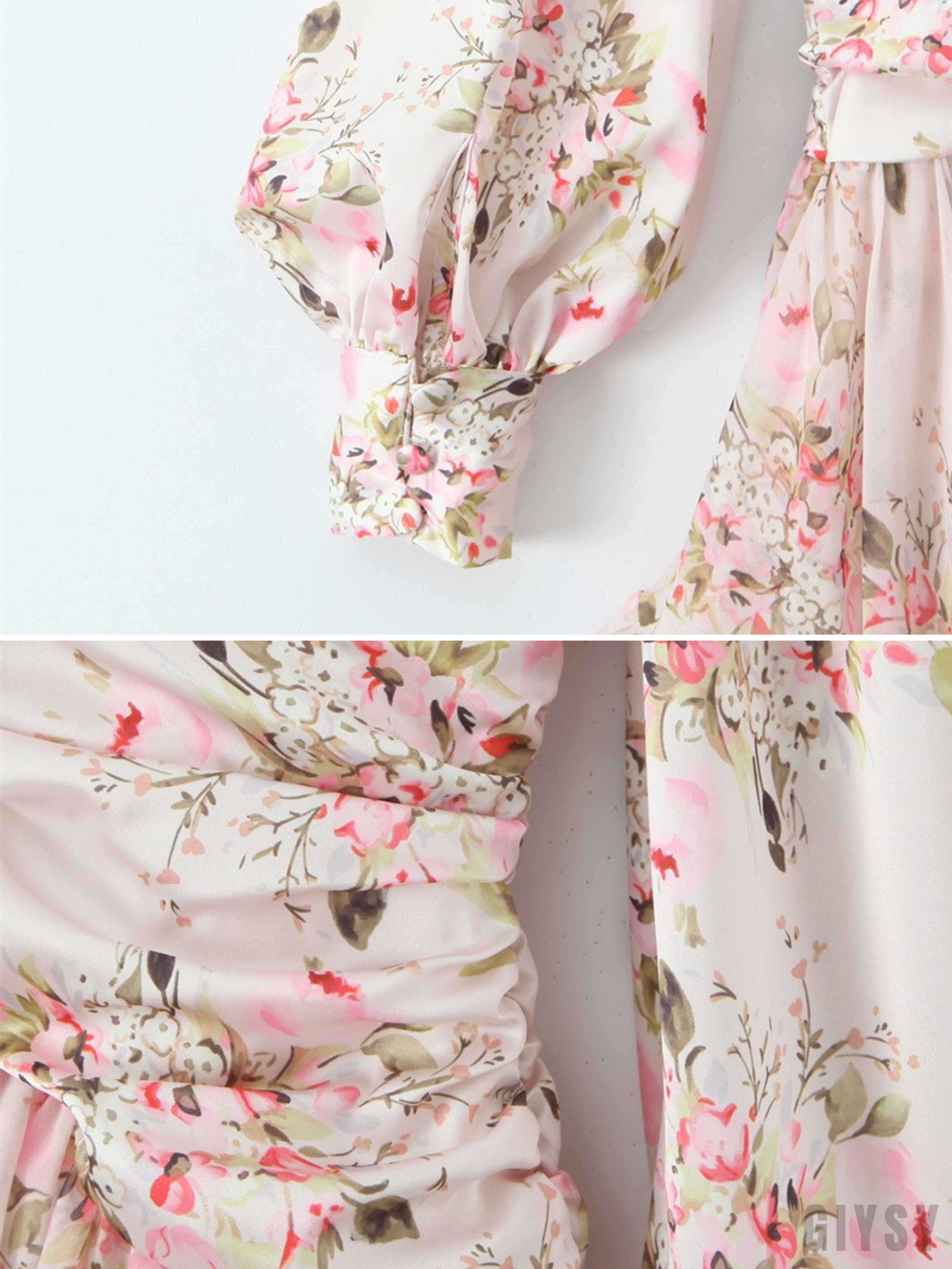 Nivya Floral Ruffle Mini Dress