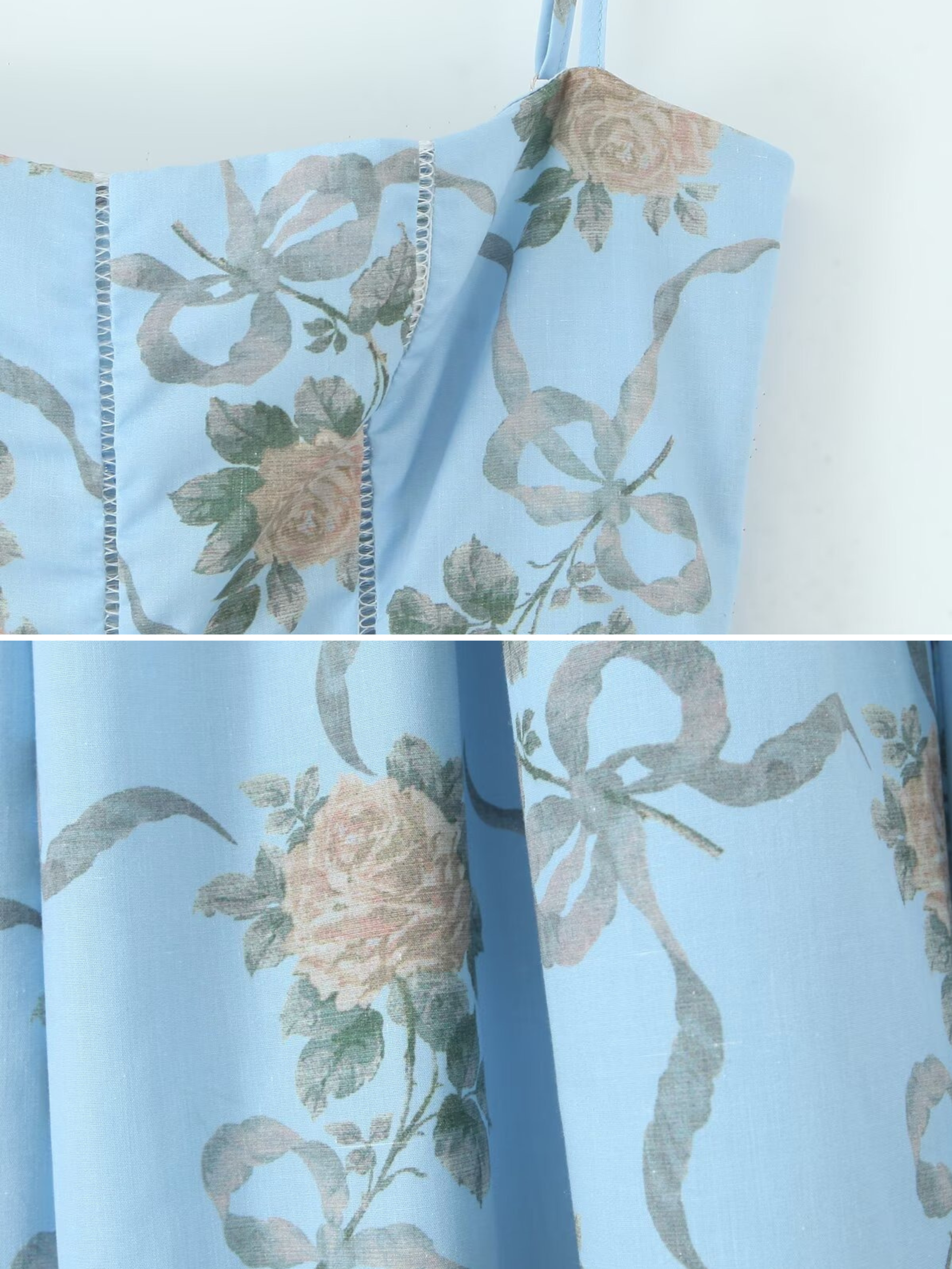 Naida Floral Corset Maxi Dress