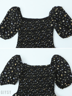 Orlina Floral Smocked Midi Dress