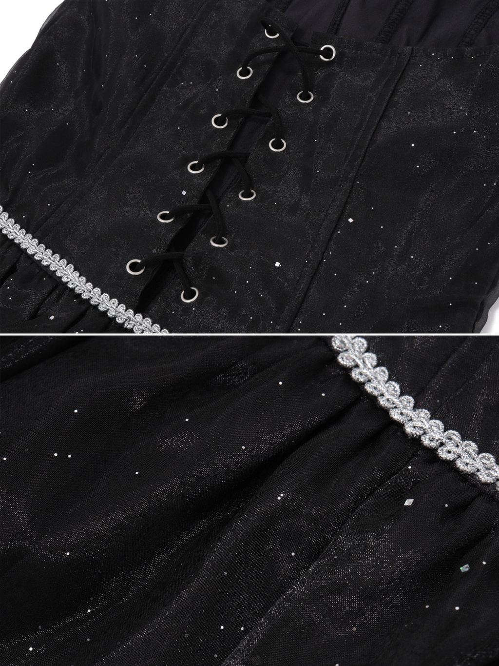Sparkle Corset Mini Dress