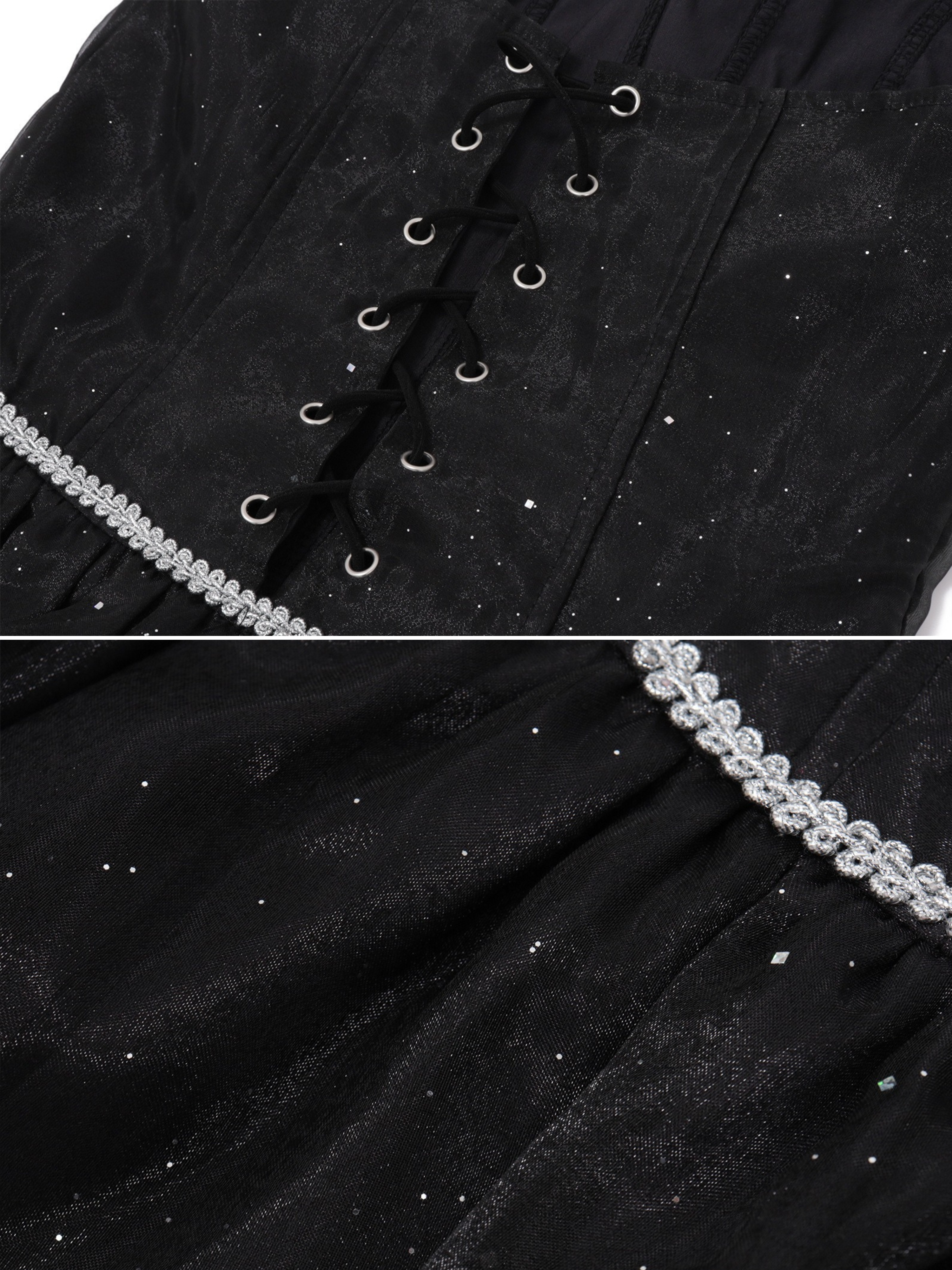 Sparkle Corset Mini Dress