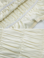 Amelia Ruched Bow Detail Skirt Set