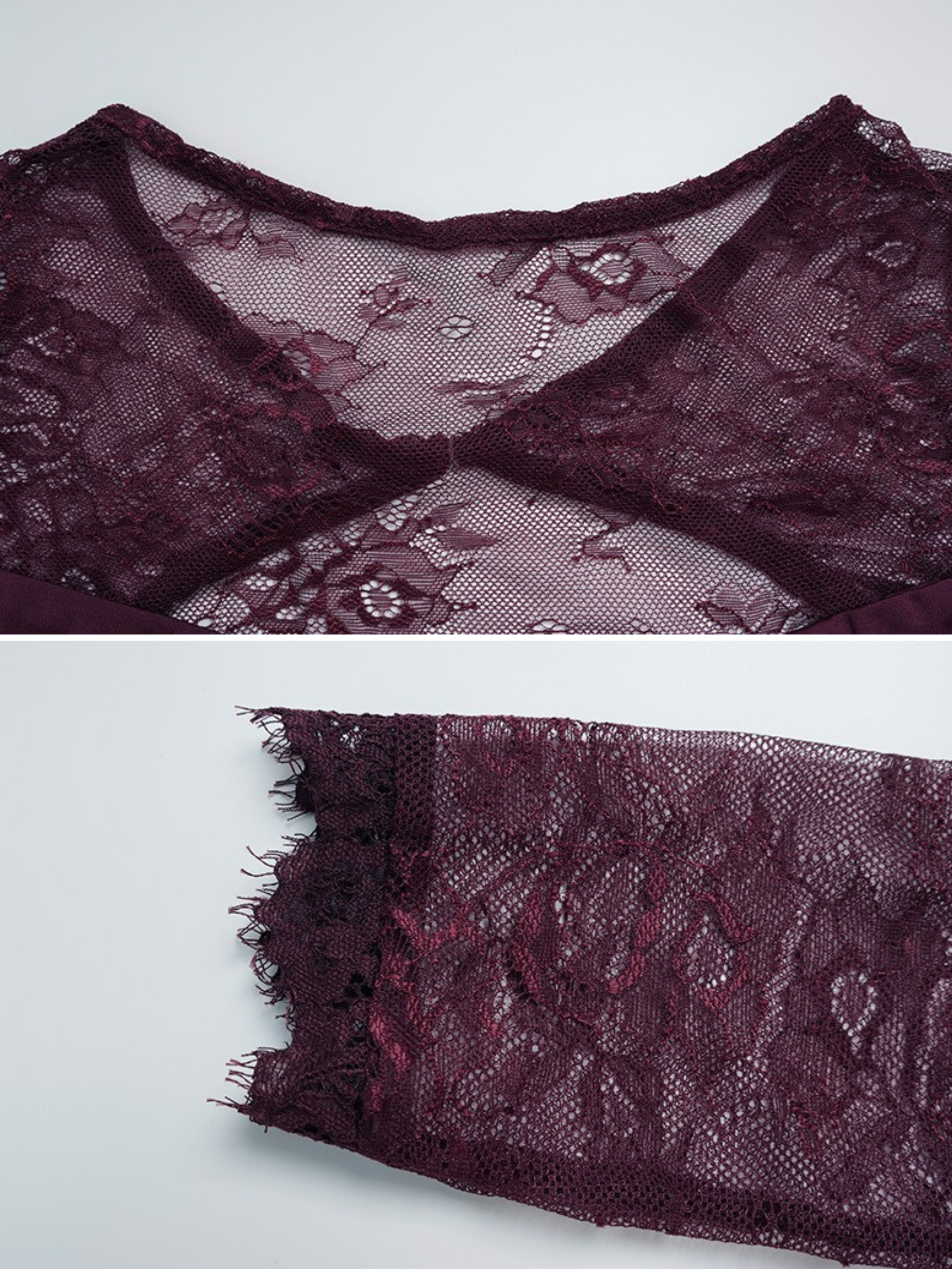 Morella Lace Ruched Mini Dress