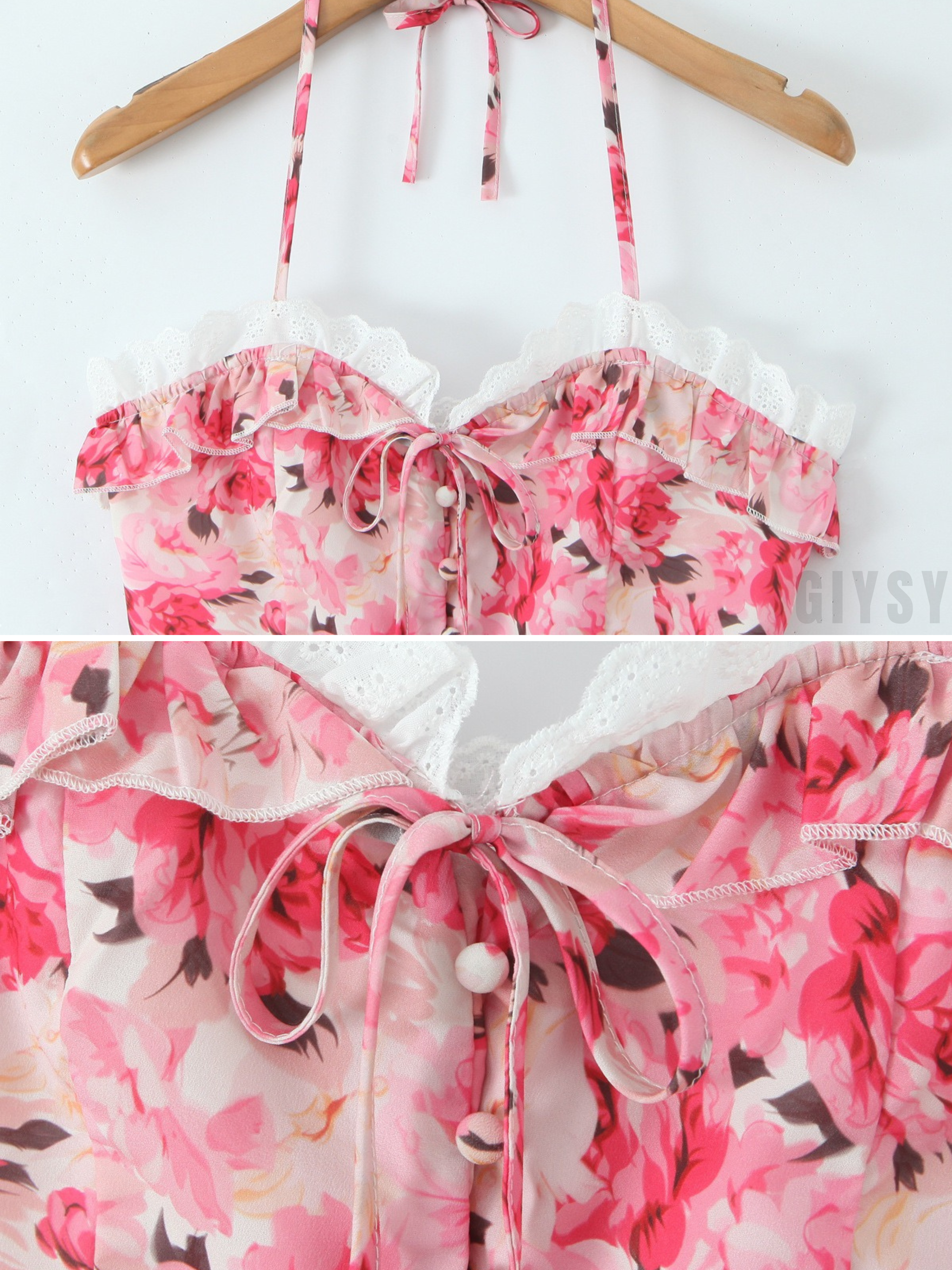 Maelia Floral Ruffle Skirt Set