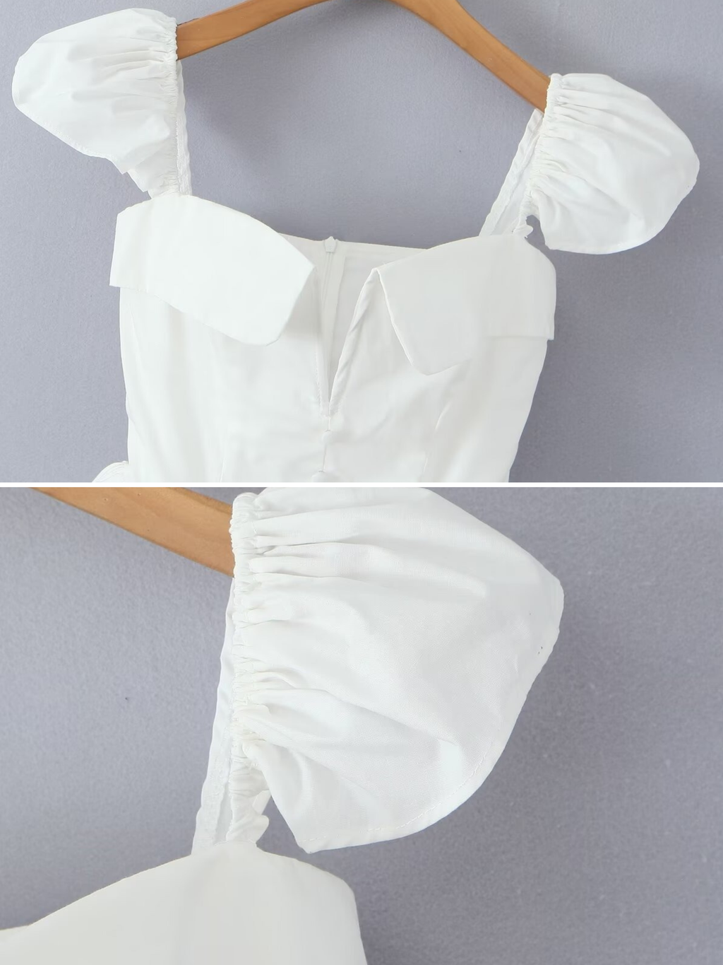 Elvin White Corset Mini Dress