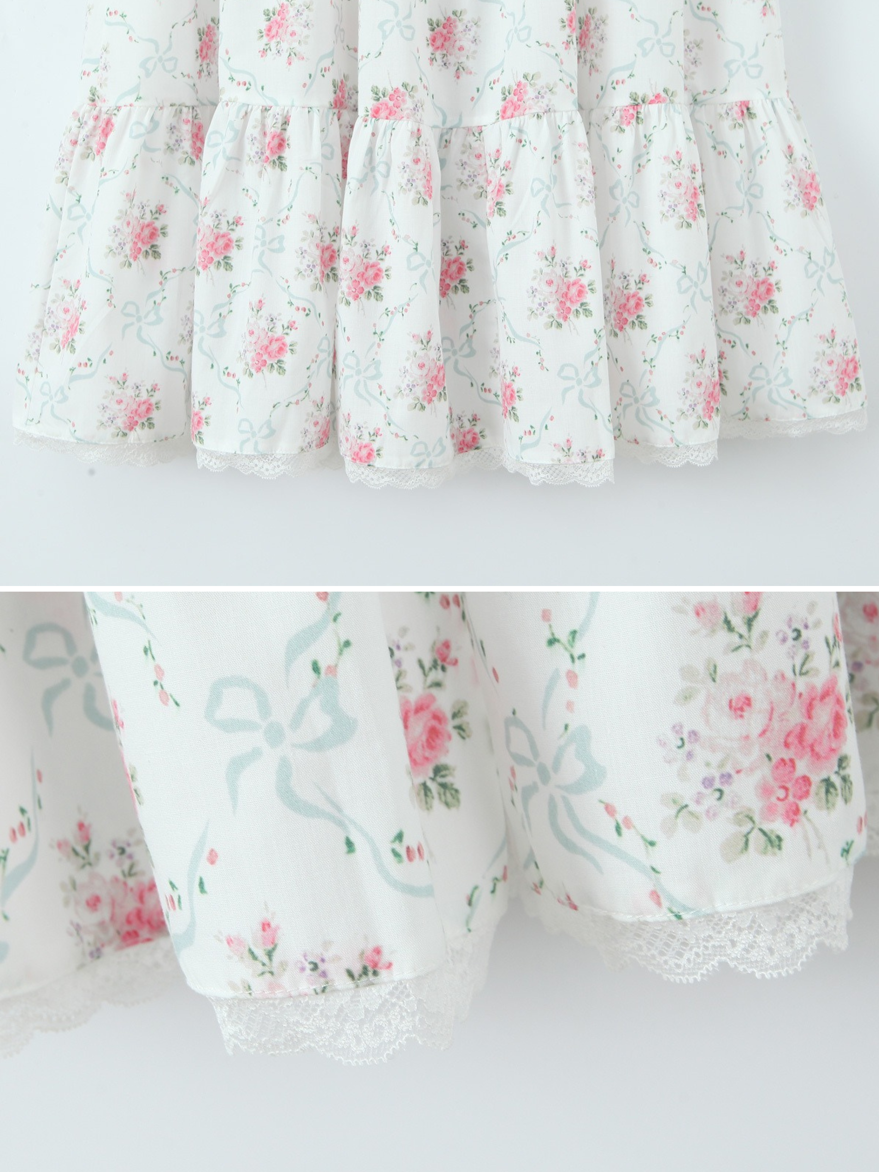 Aela Floral Corset Midi Dress