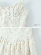 Reina Vintage Floral Lace Maxi Dress
