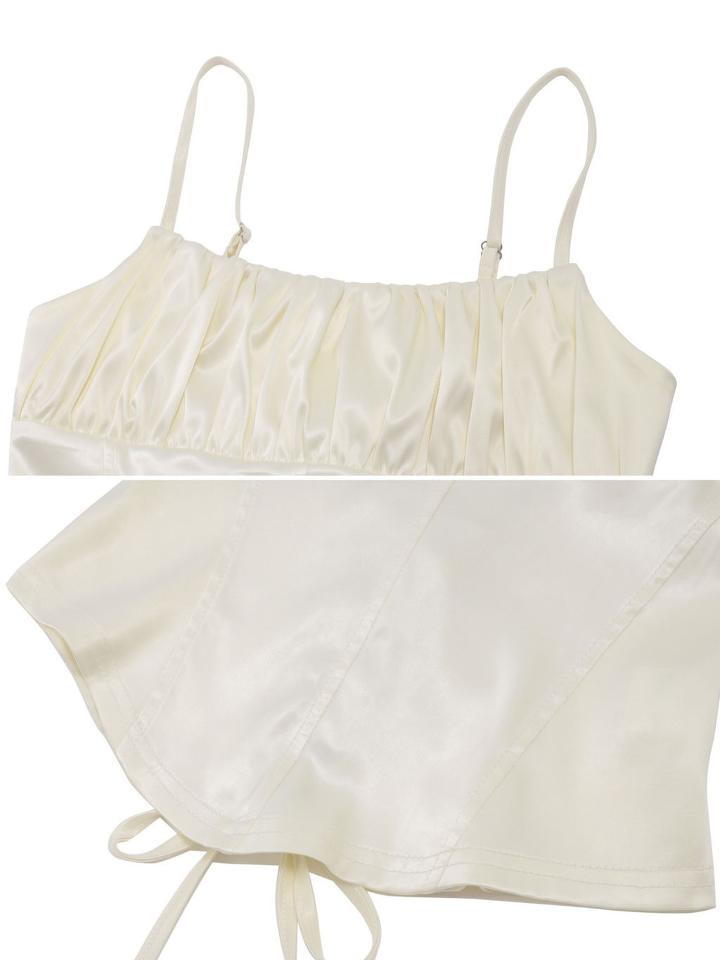 Larisa Corset Ruched Mini Dress Set