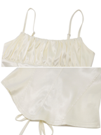 Larisa Corset Ruched Mini Dress Set