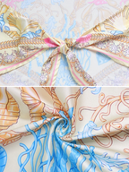 Ilya Seashell Scarf Top & Shorts Set