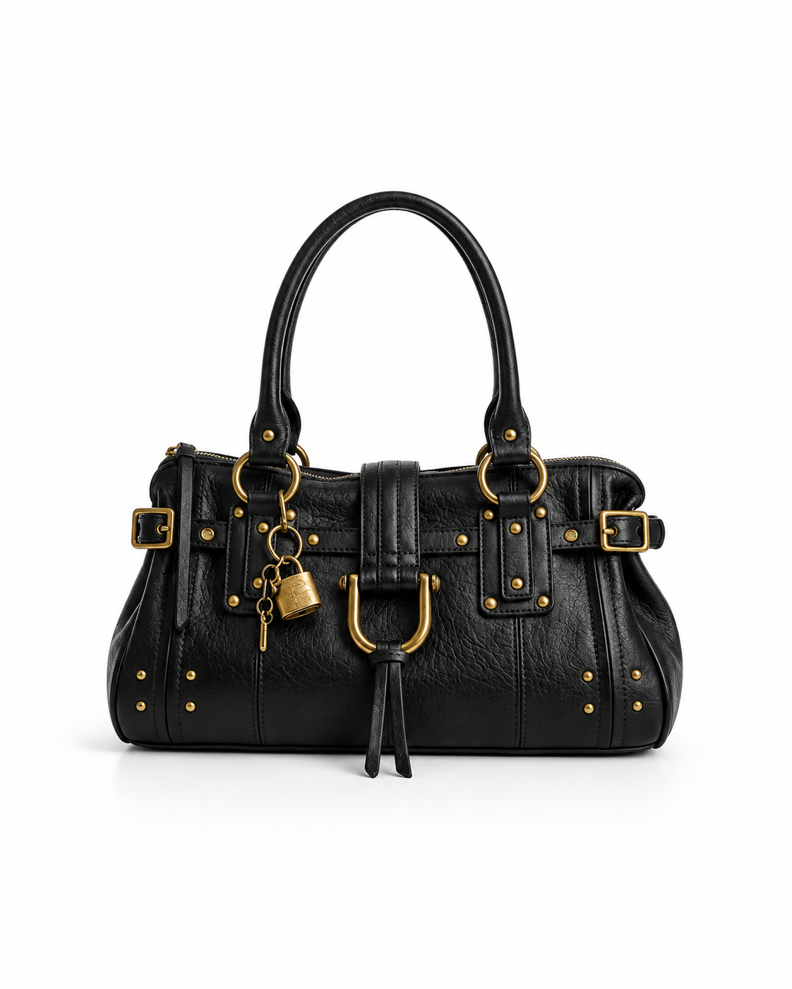 Lyla Studded Vintage Leather Bag