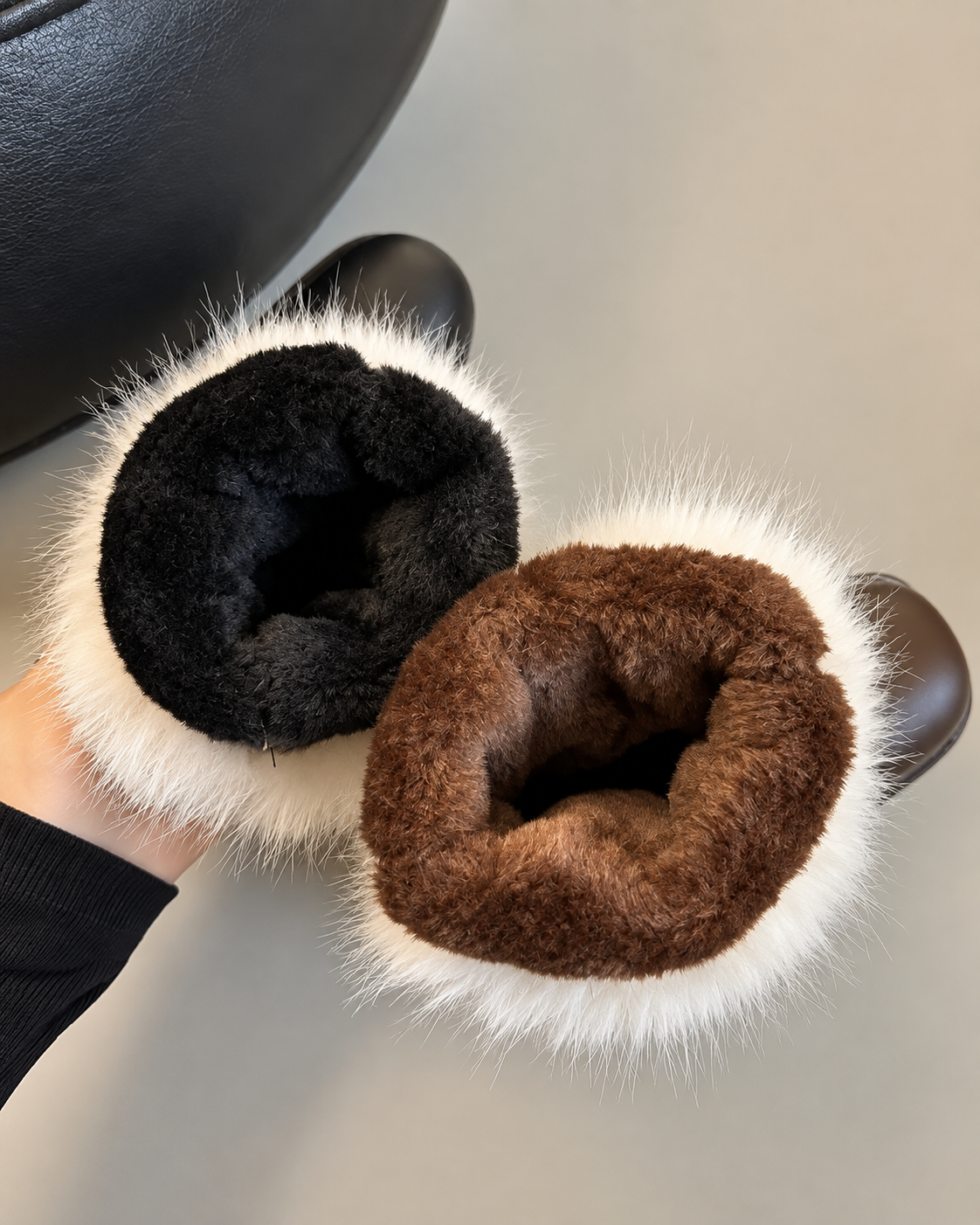 Ciara Faux Fur Slouch Boots