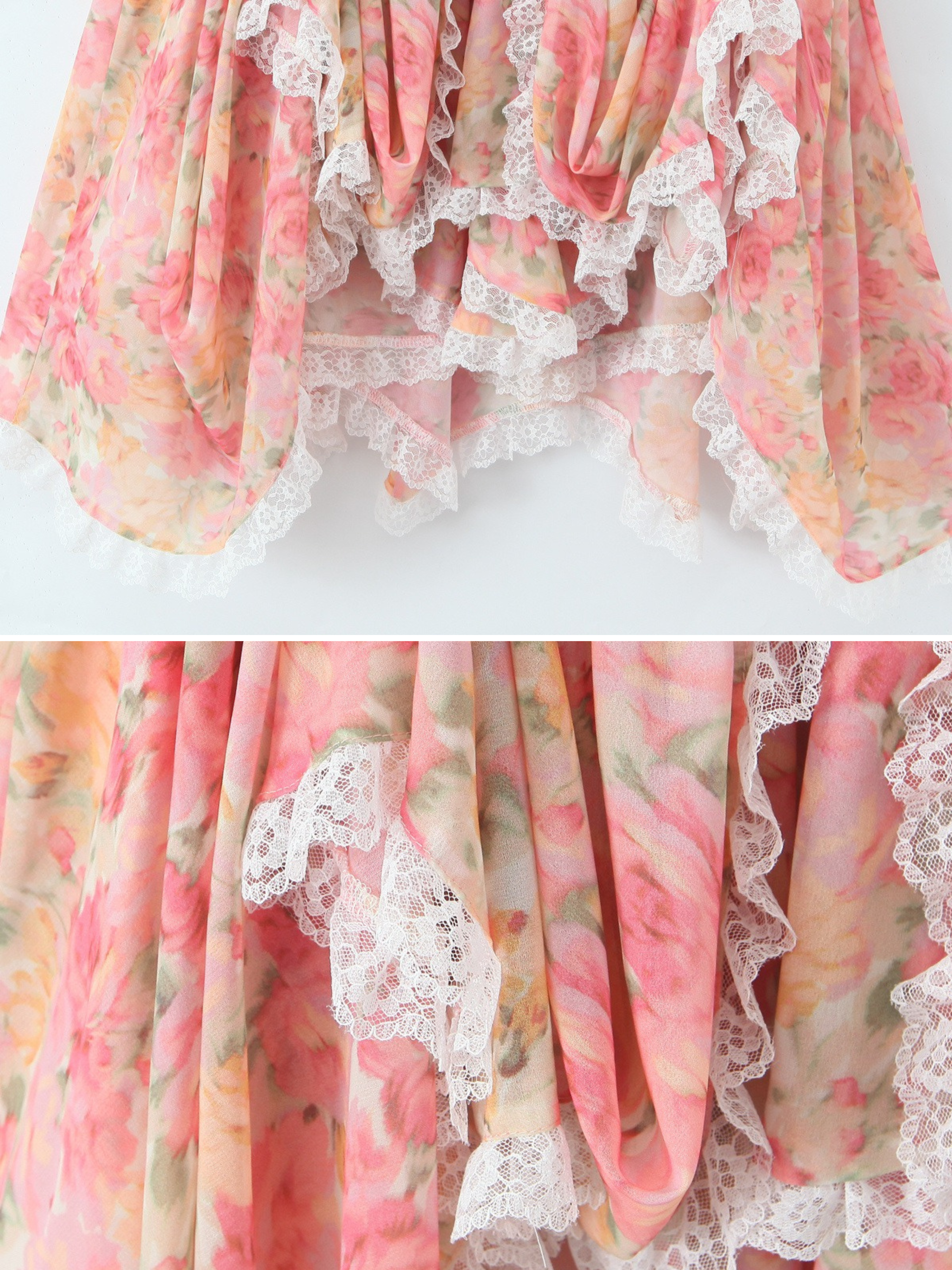 Mina Lace Floral Mini Dress
