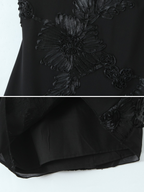 Mona Floral Embroidered Mini Dress