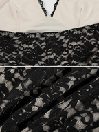 Katya Lace Halter Maxi Dress