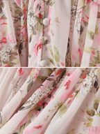 Nivya Floral Ruffle Mini Dress