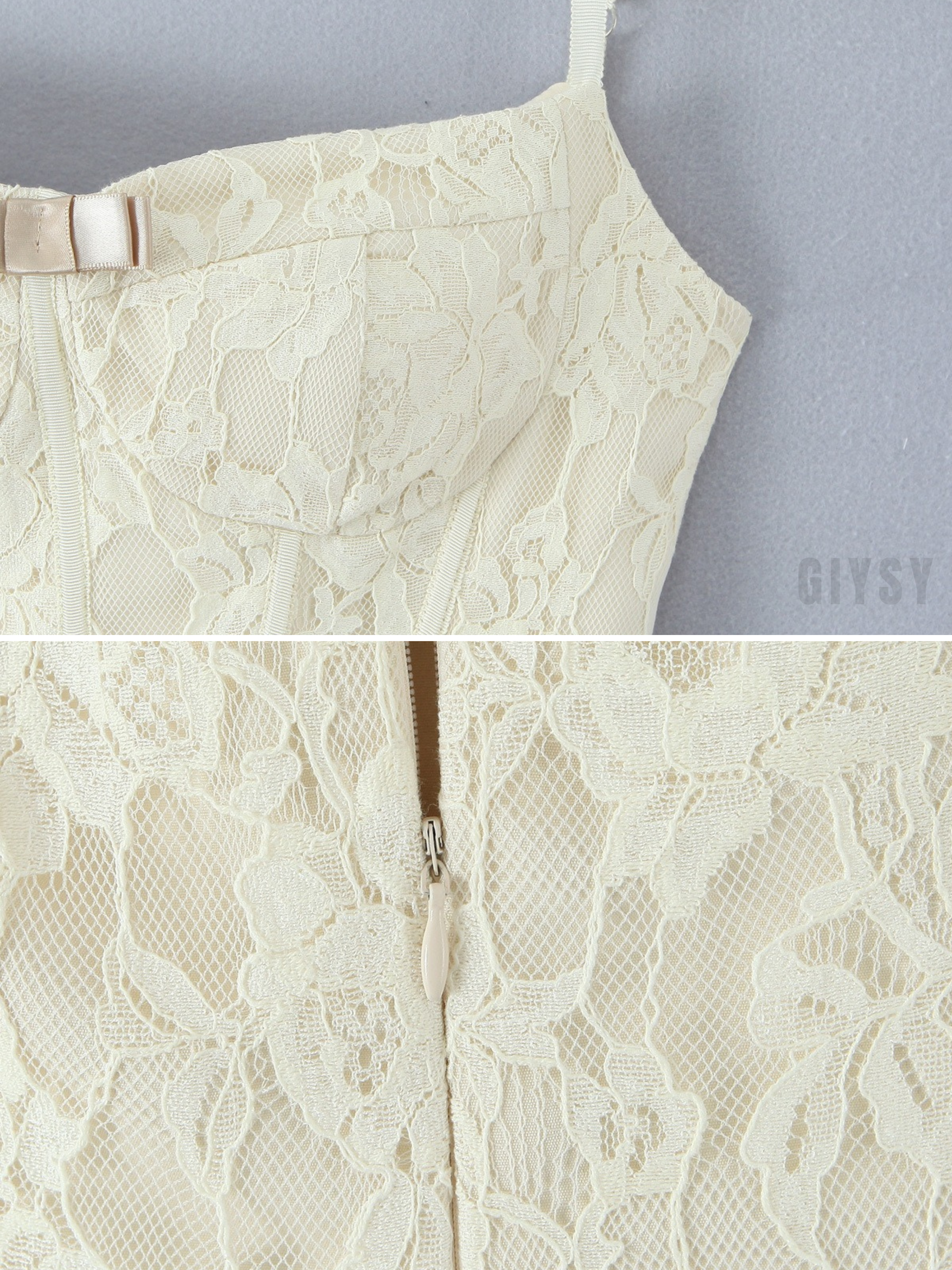 Odessa Lace Embroidered Mini Dress