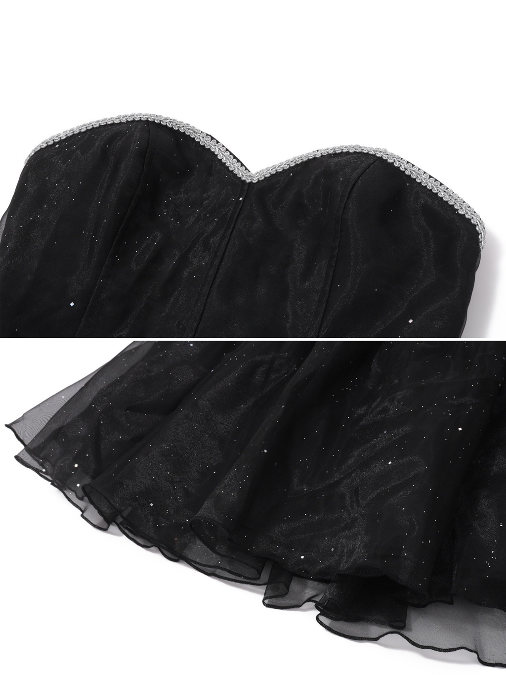 Sparkle Corset Mini Dress