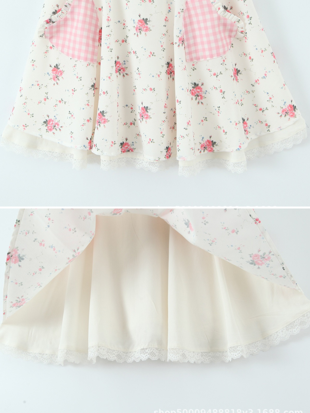 Samya Gingham Pocket Mini Dress