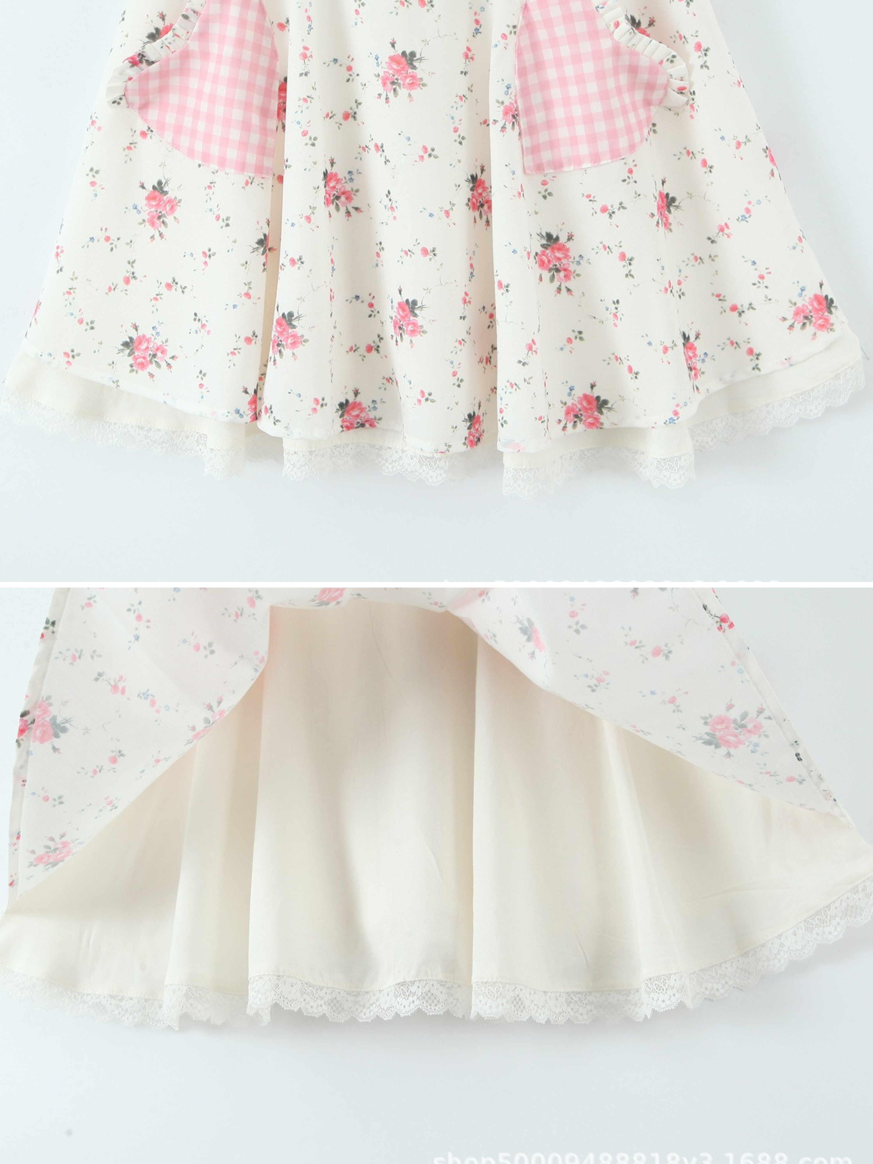 Samya Gingham Pocket Mini Dress