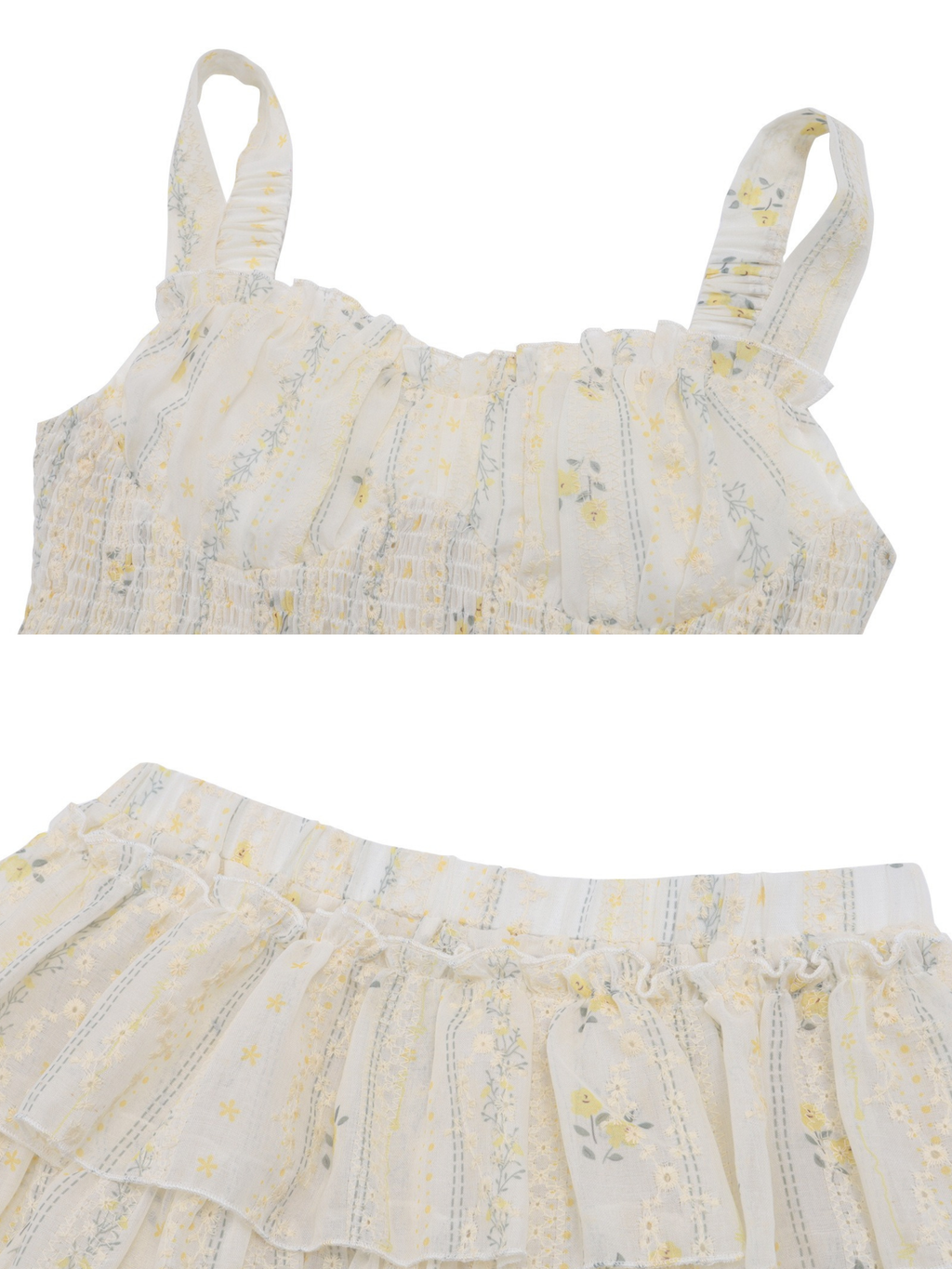 Hermine Ruffle Skirt Set