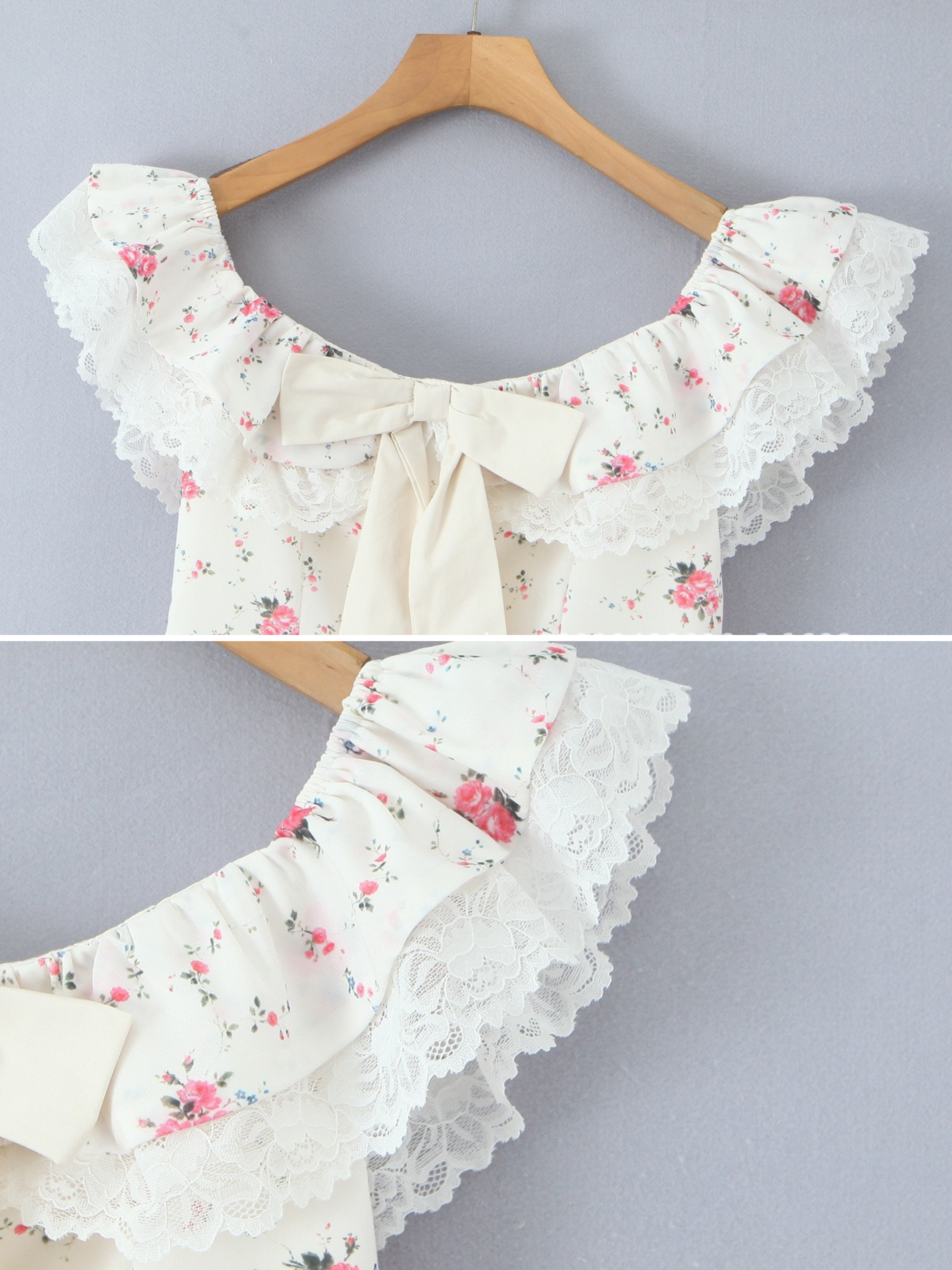 Sia Off-Shoulder Floral Mini Dress
