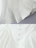 Elvin White Corset Mini Dress