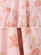 Viana Halter Floral Midi Dress