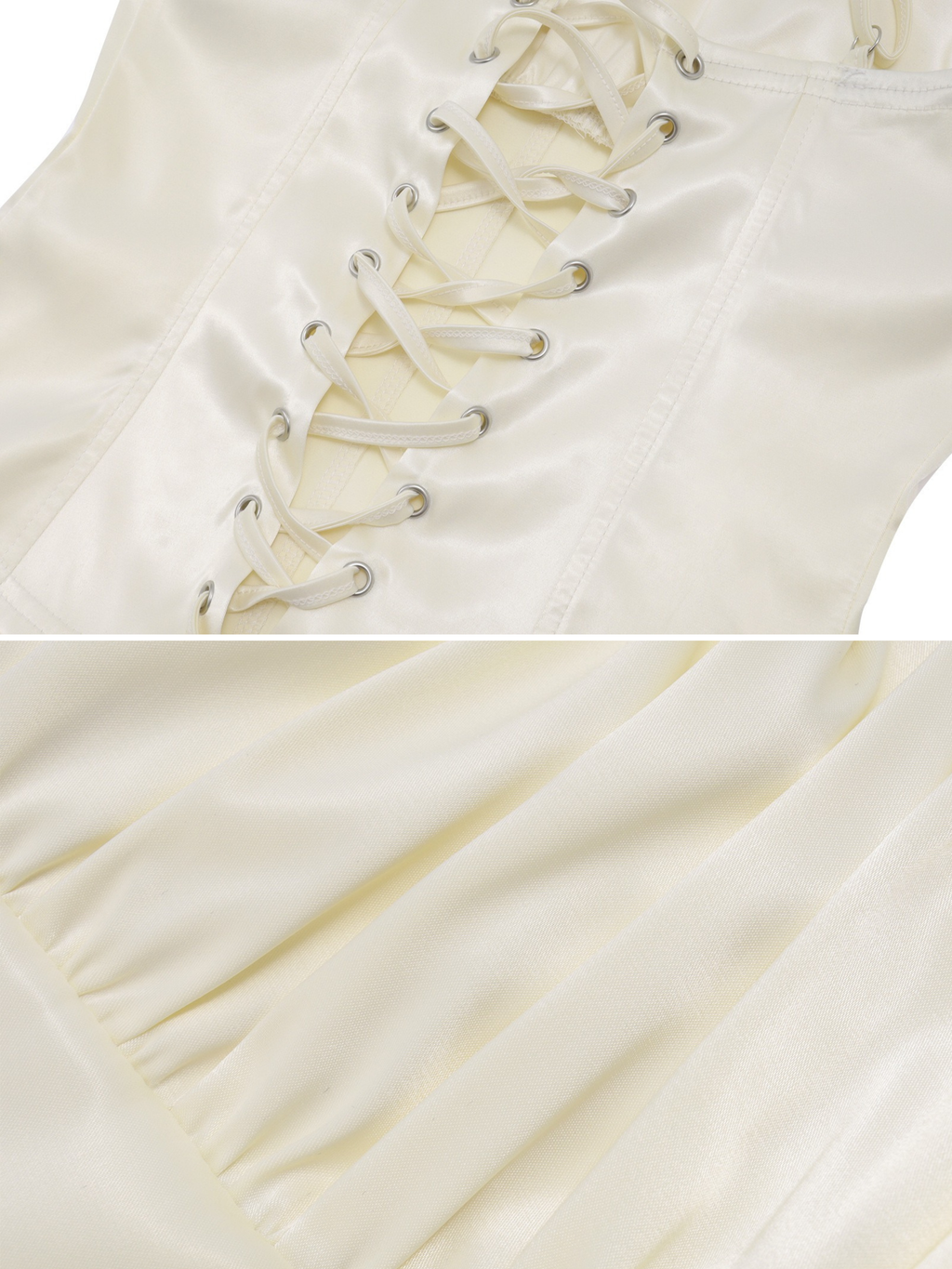 Larisa Corset Ruched Mini Dress Set