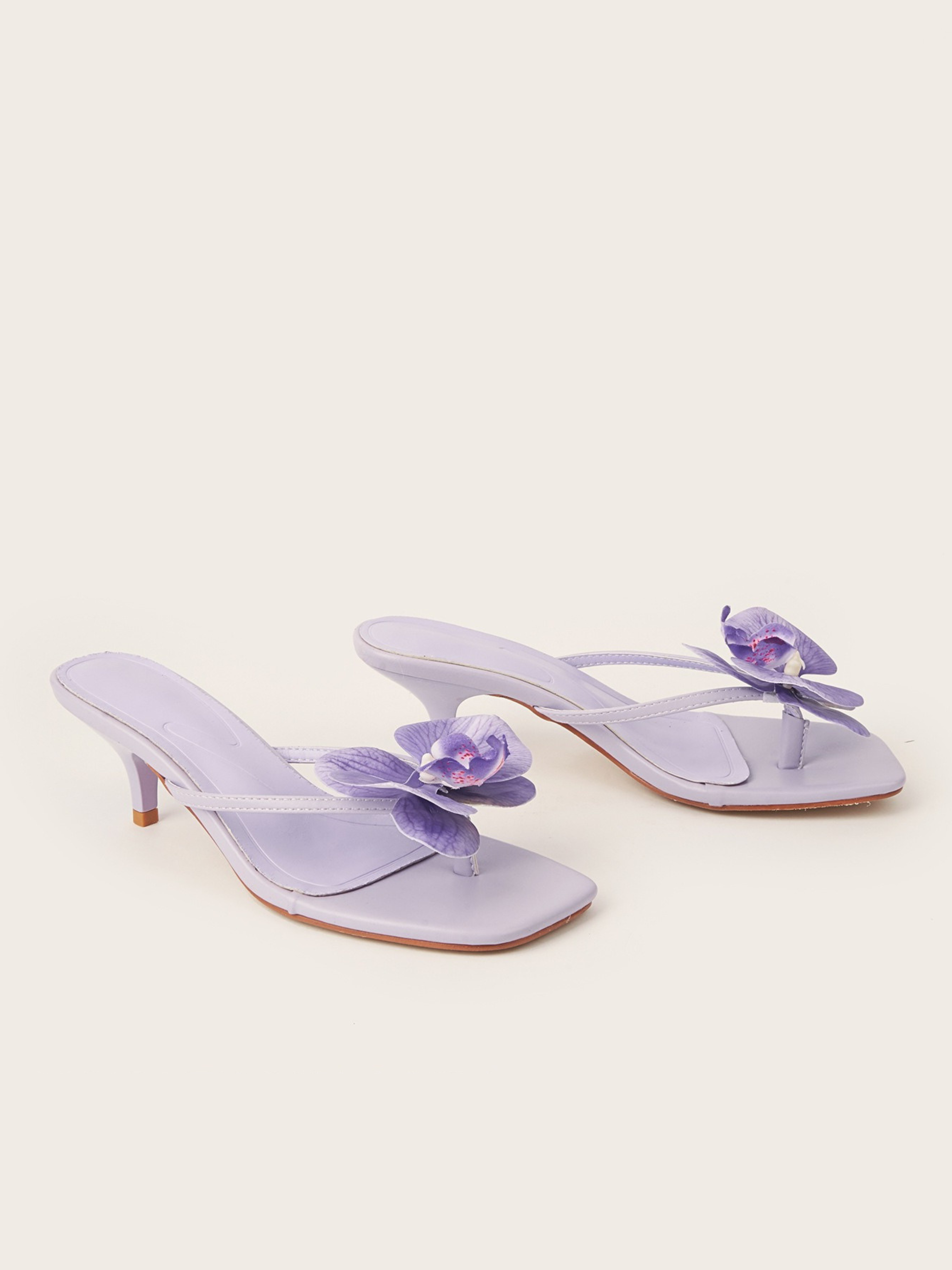 Ysmera Lavender Orchid Heel Sandals