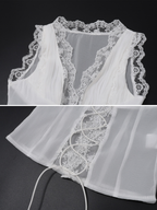 Yeva Lace Corset Top & Midi Skirt Set