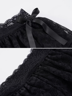 Danica Lace Ruffle Mini Skirt